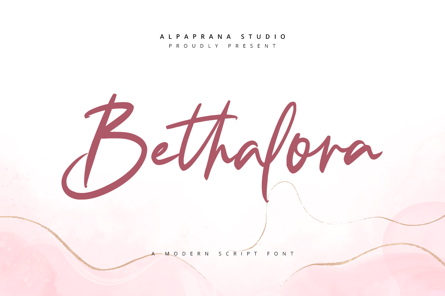 Bethalora Free Font