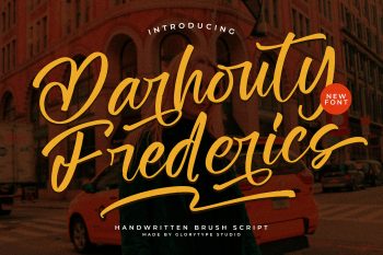 Darhouty Frederics Free Font