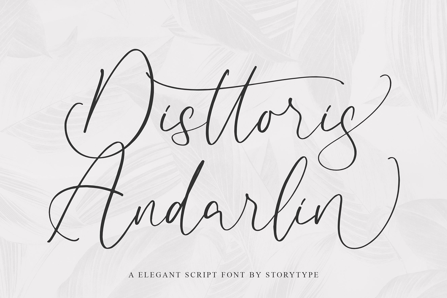 Disttoris Andarlin Free Font