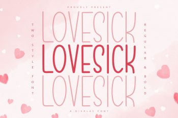 Lovesick Free Font