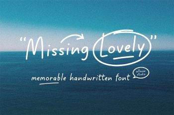 Missing Lovely Free Font