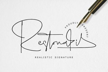 Restonasi Free Font