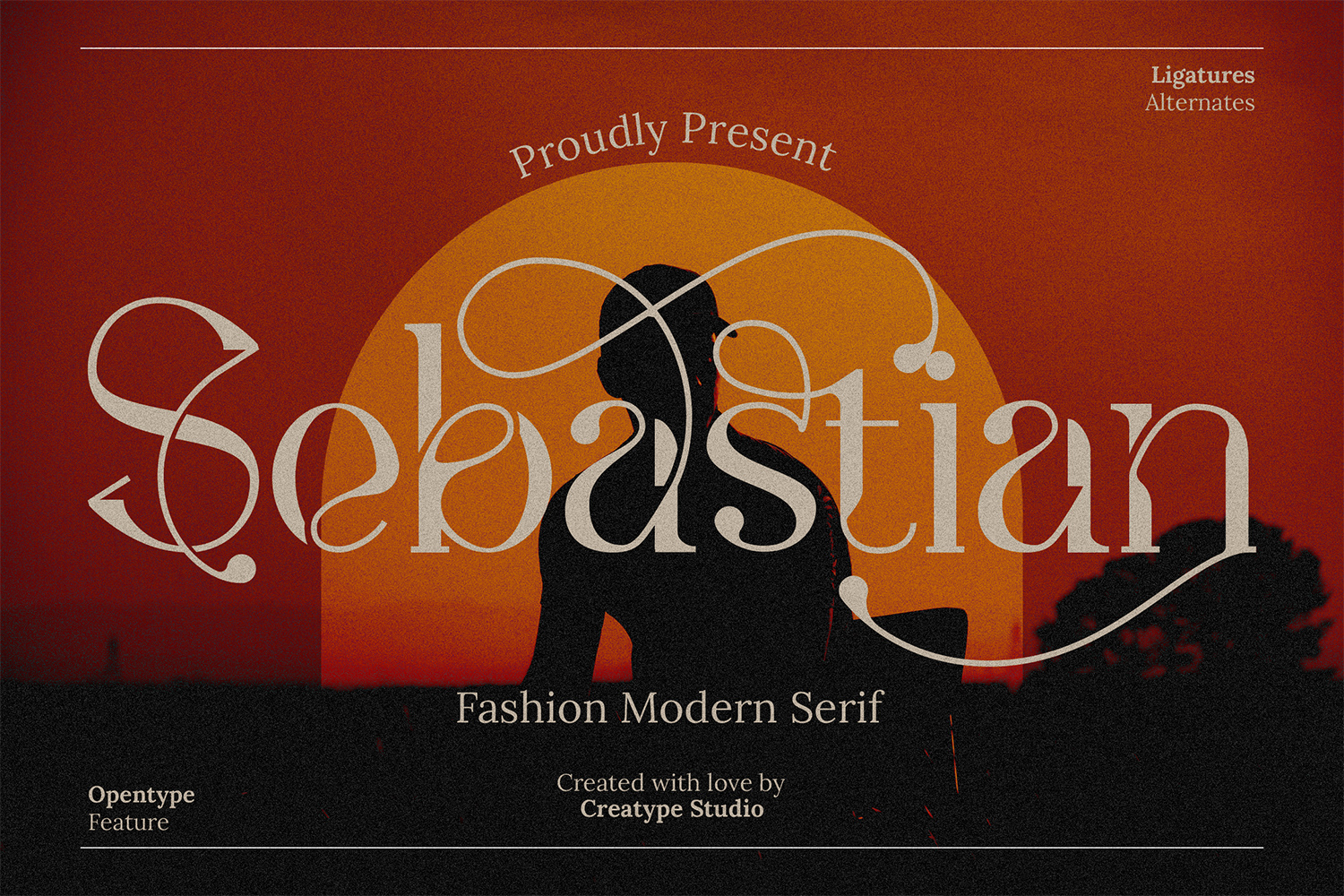 Sebastian Free Font