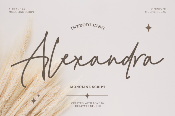 Alexandra Free Font
