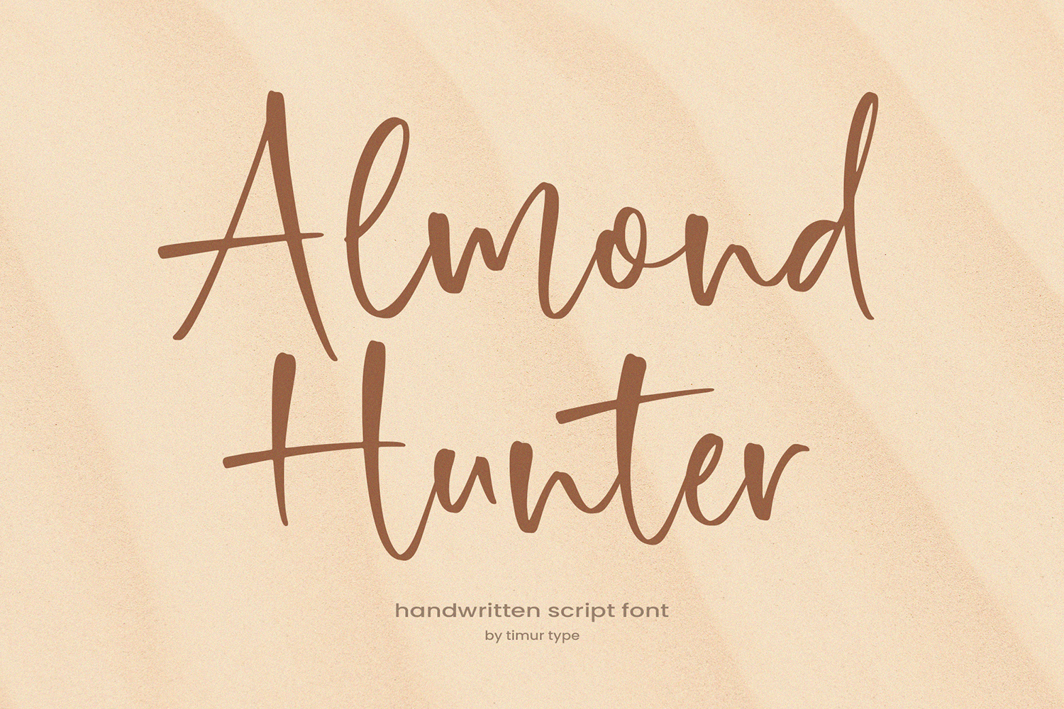 Almond Hunter Free Font