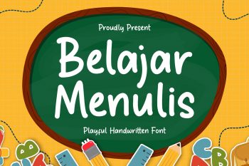 Belajar Menulis Free Font