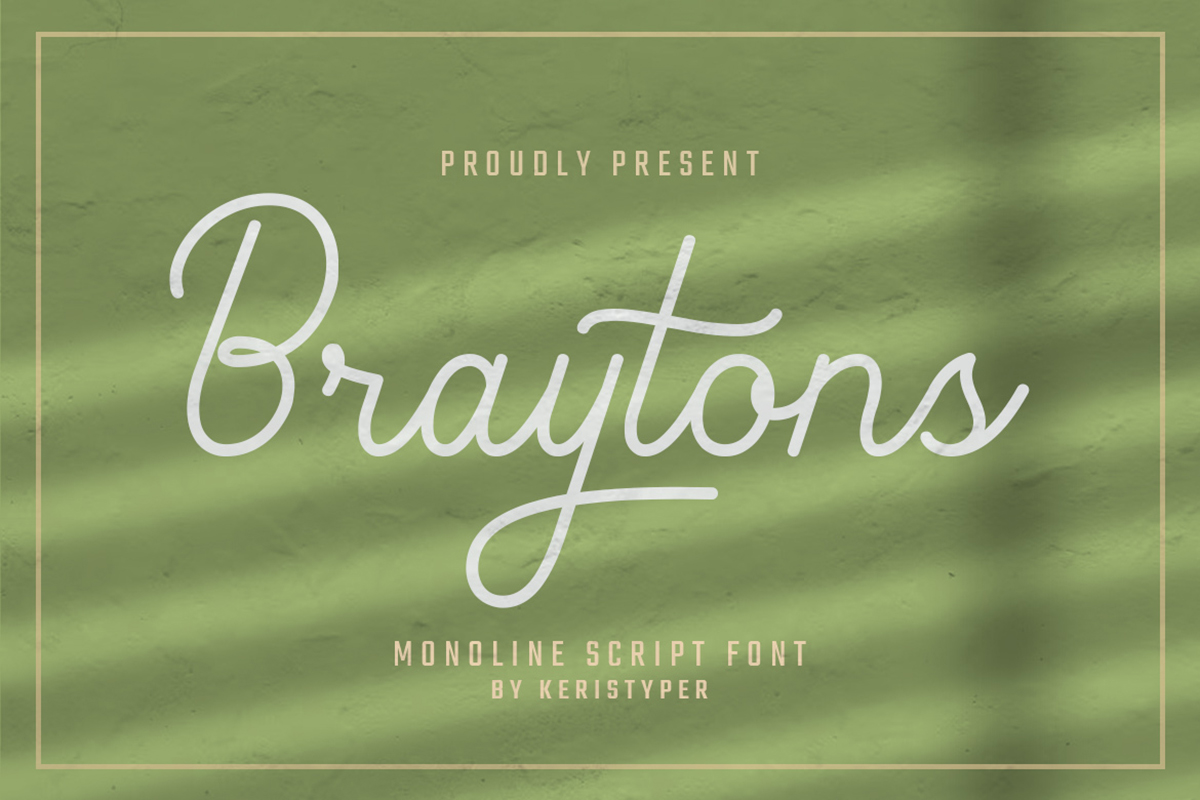 Braytons Free Font