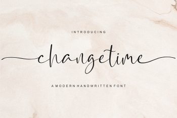 Changetime Free Font