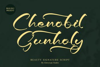 Chenobil Gunholy Free Font