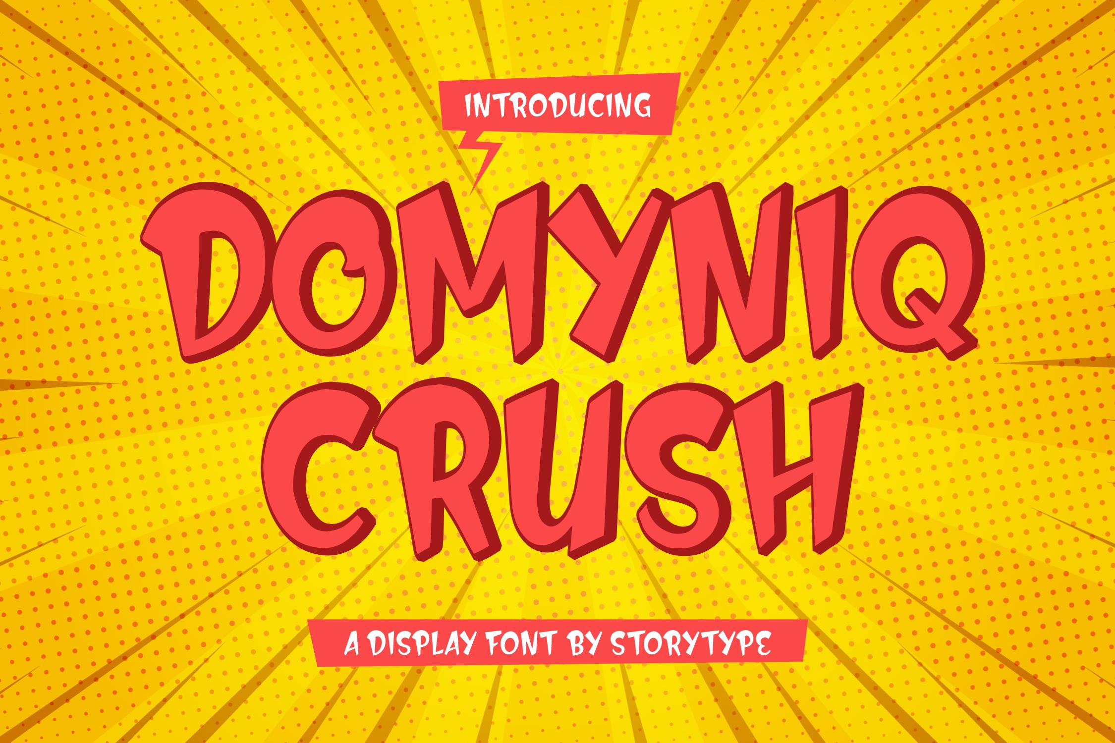 Domyniq Crush Free Font