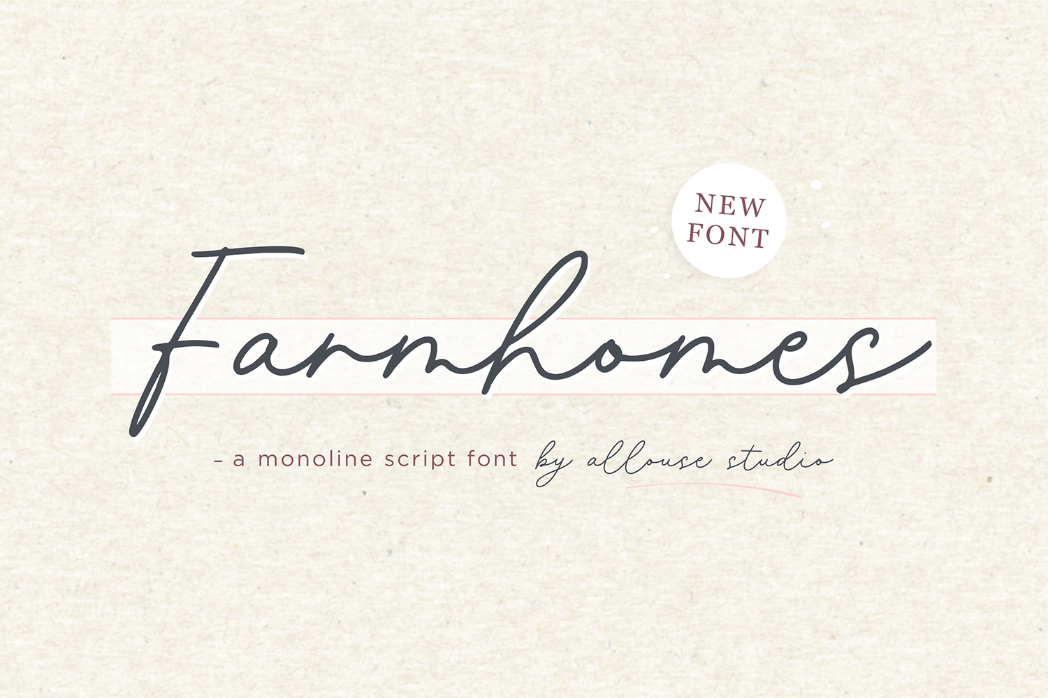 Farmhomes Free Font