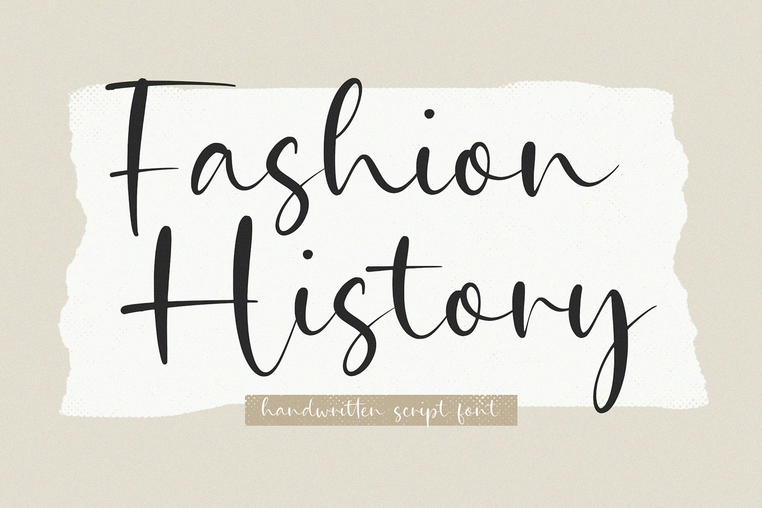Fashion History Free Font