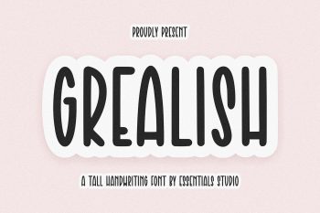 Grealish Free Font