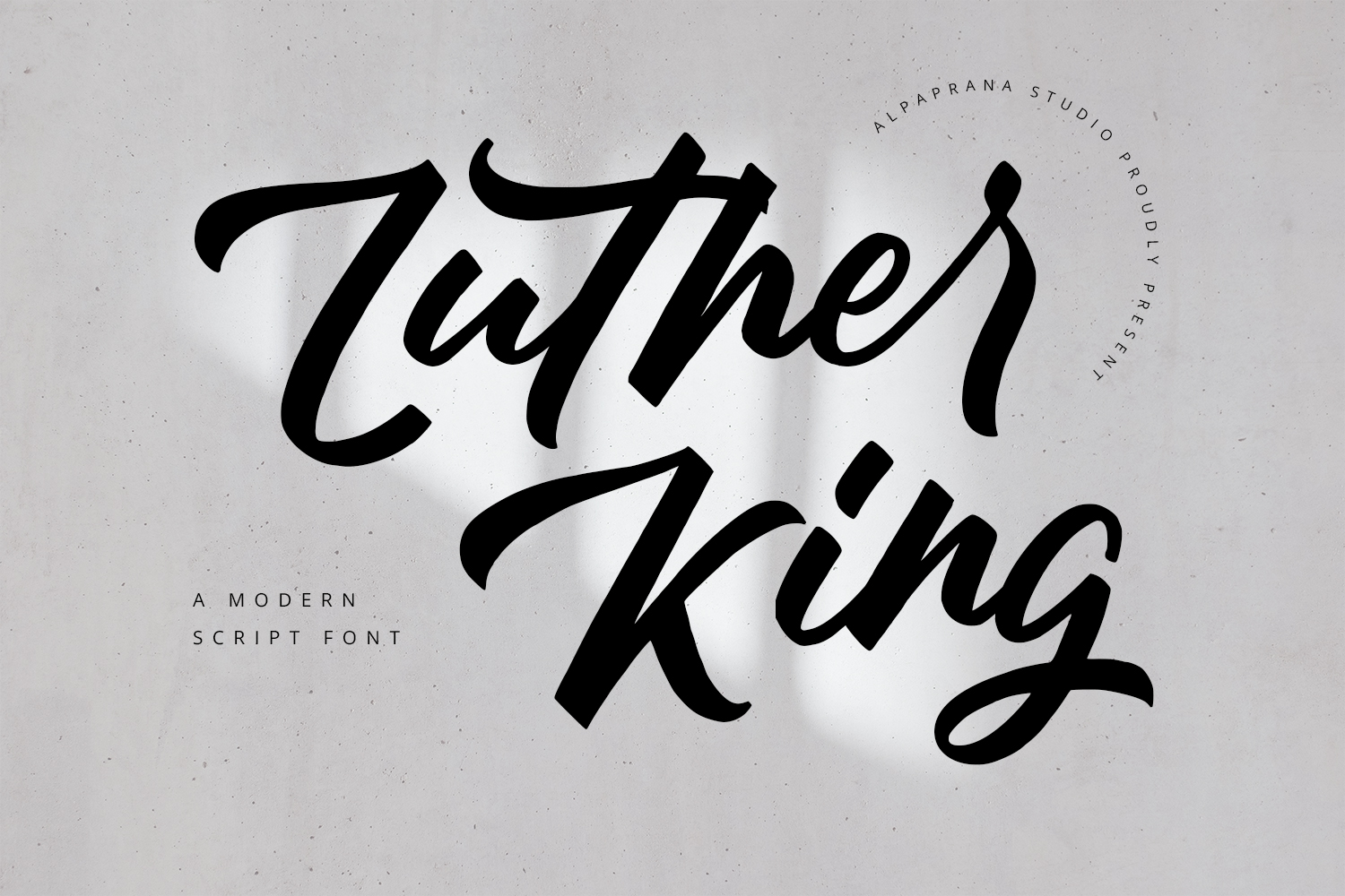 Luther King Free Font