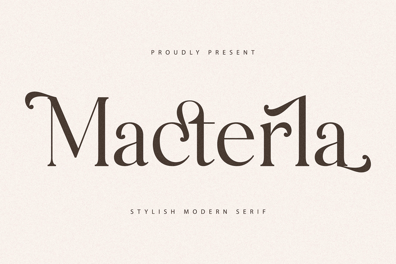 Macterla Free Font