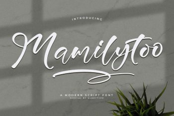 Mamilytoo Free Font