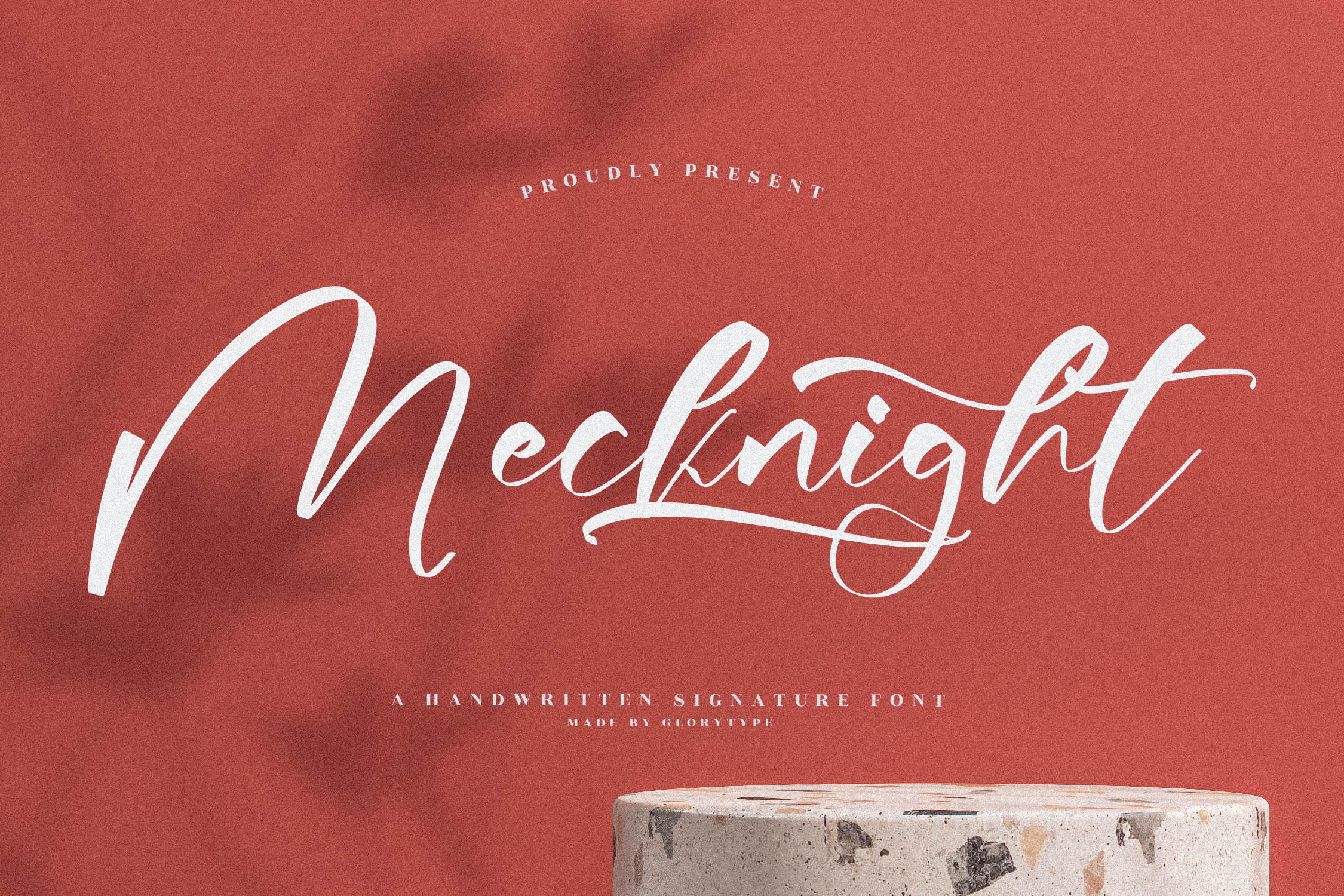 Mecknight Free Font