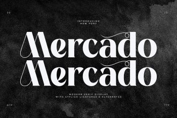 Mercado Free Font