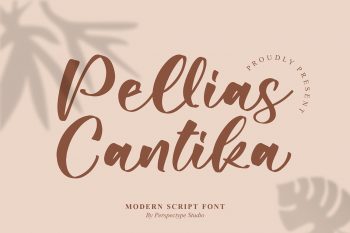 Pellias Cantika Free Font