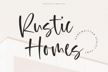 Rustic Homes Free Font
