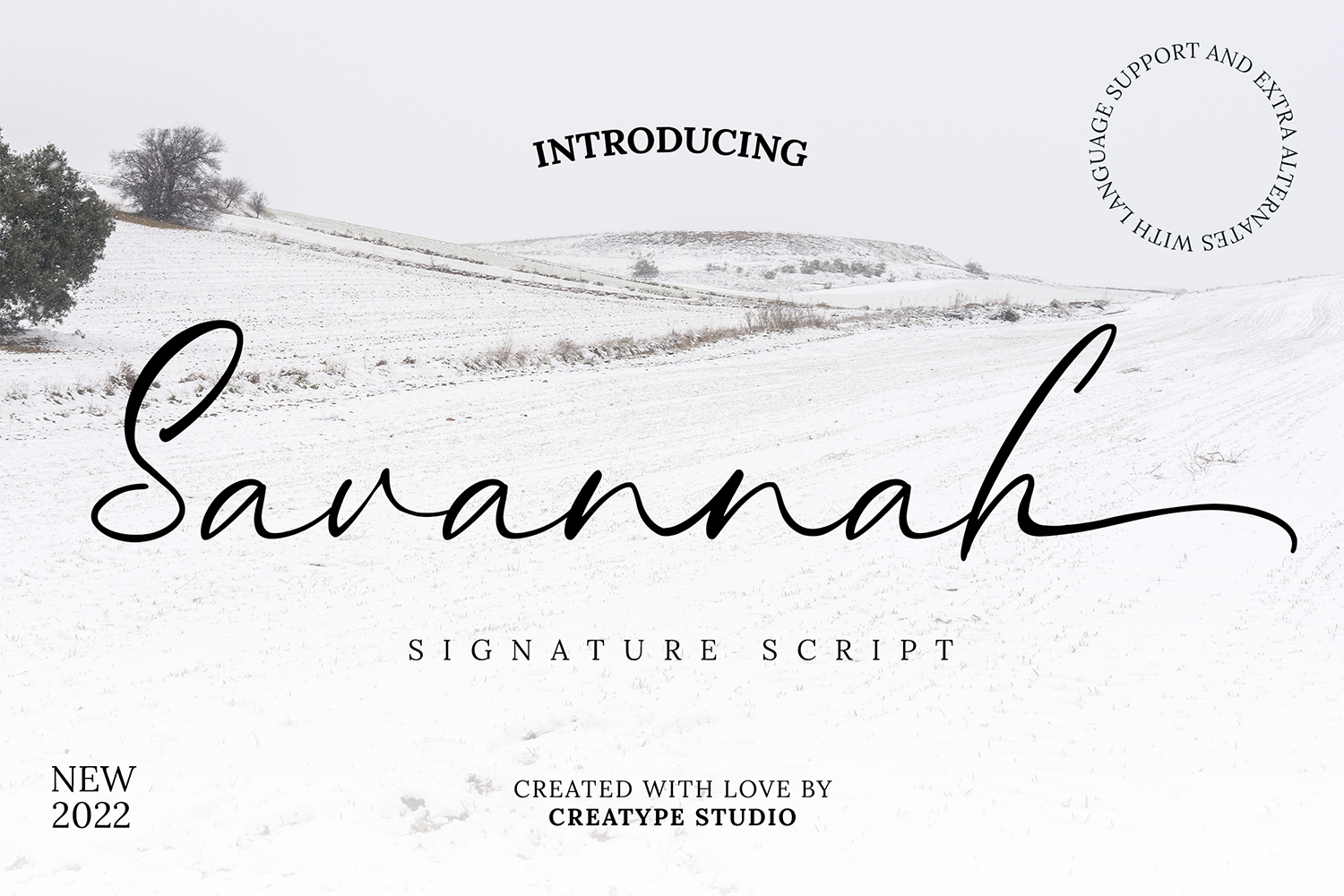 Savannah Free Font