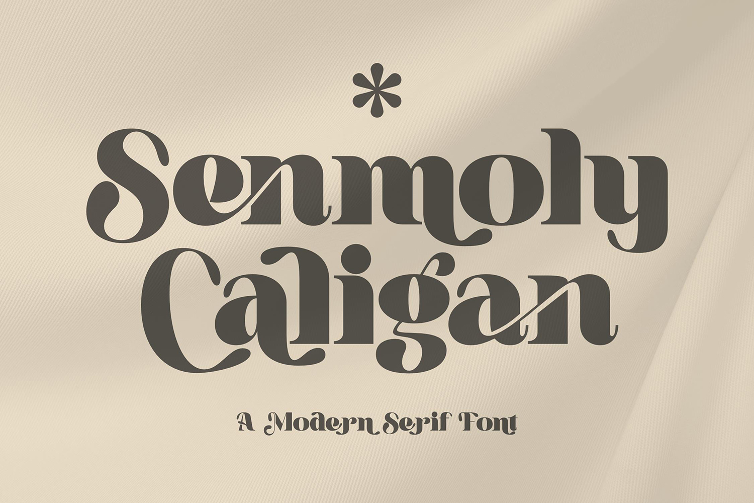 Senmoly Caligan Free Font