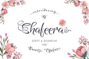 Shafeera Free Font