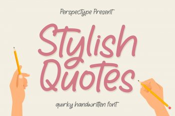Stylish Quotes Free Font