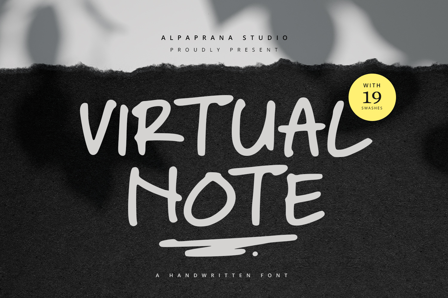 Virtual Note Free Font