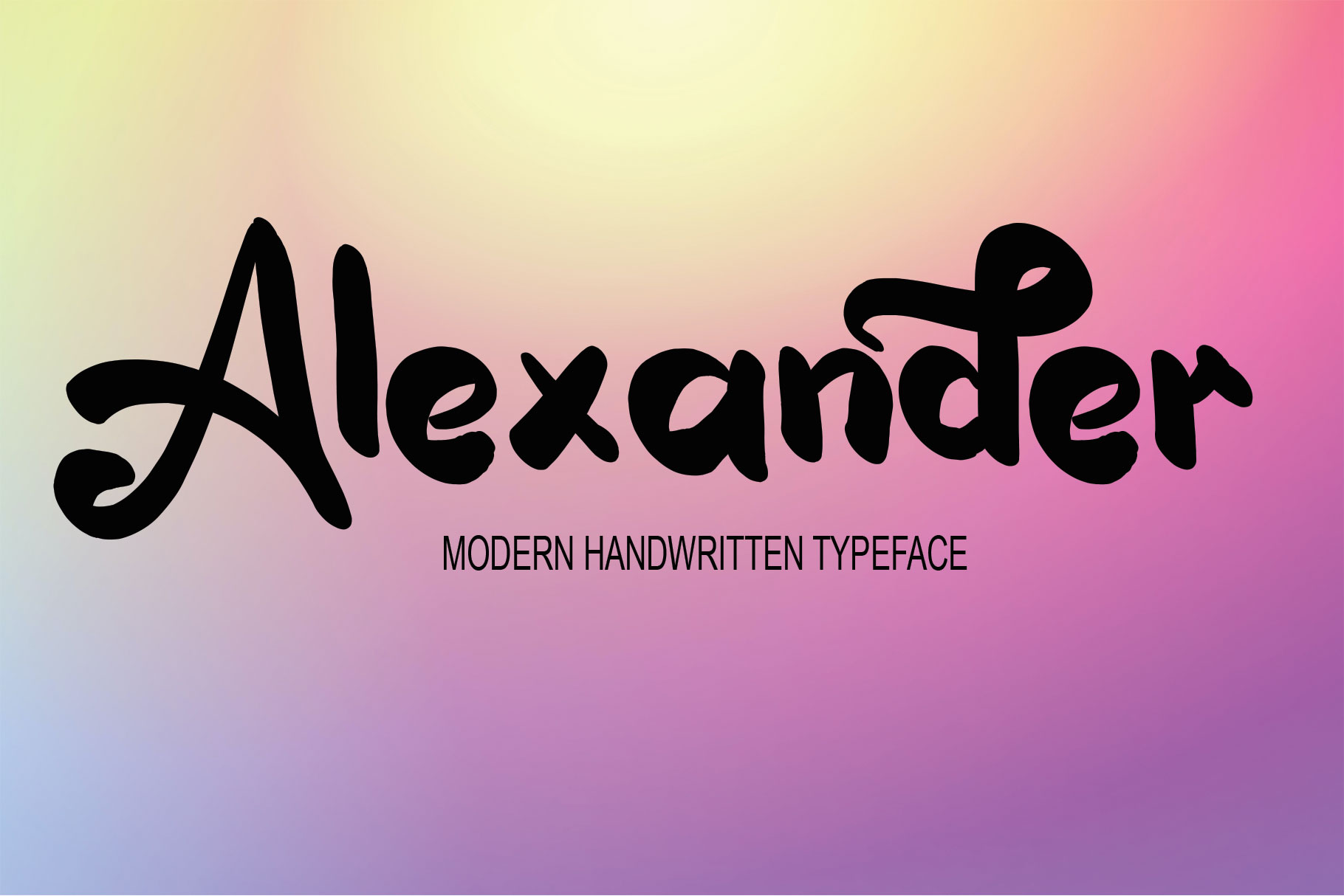 Alexander Free Font