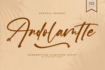 Andolamtte Free Font