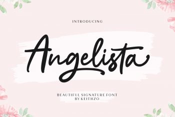 Angelista Free Font