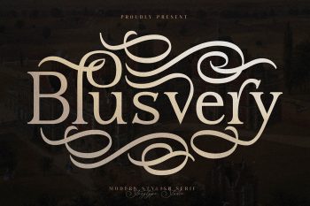 Blusvery Free Font