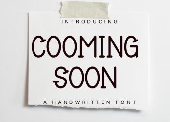 Cooming Soon Free Font