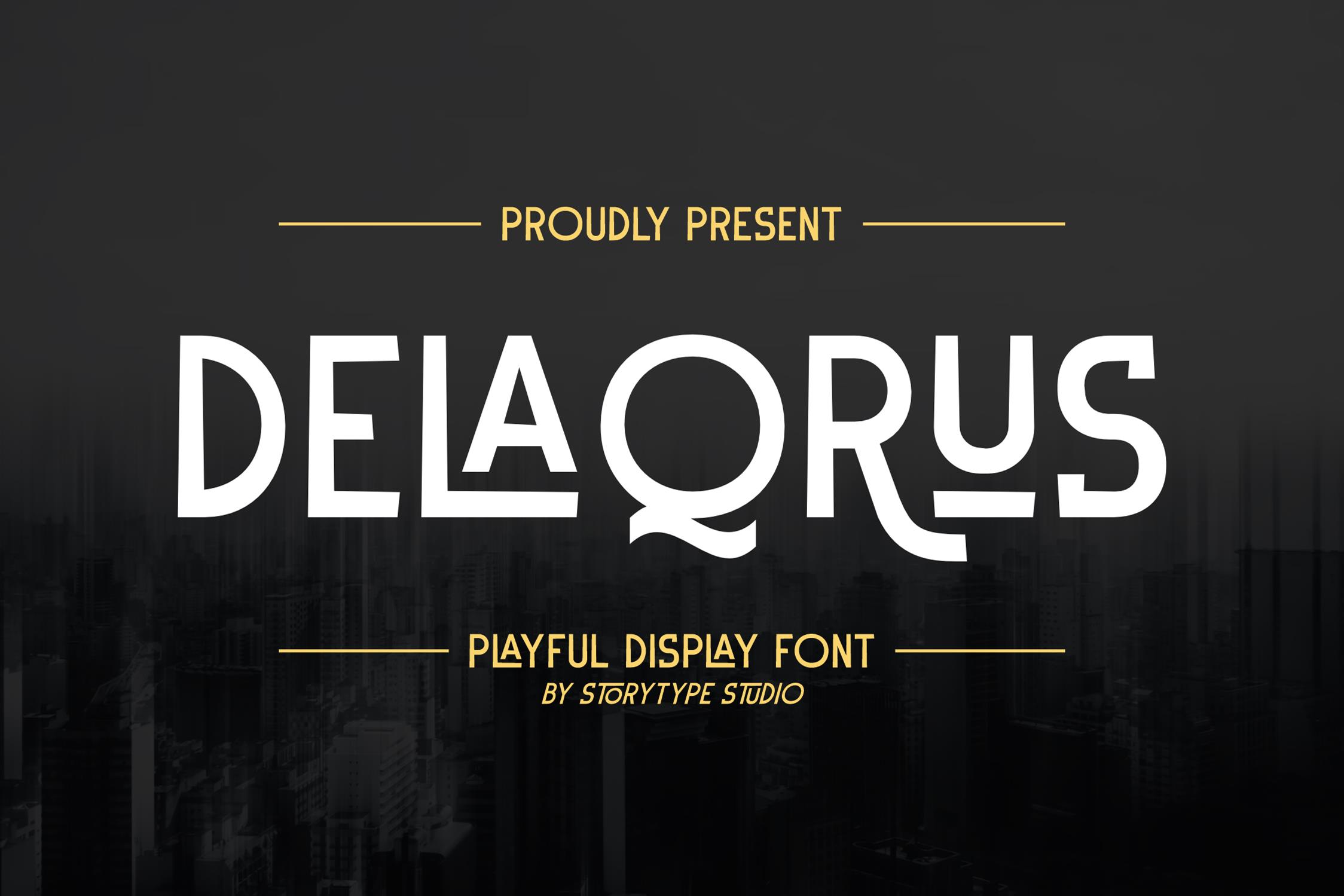 Delaqrus Free Font
