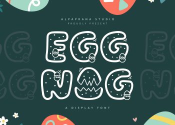 Eggnog Free Font