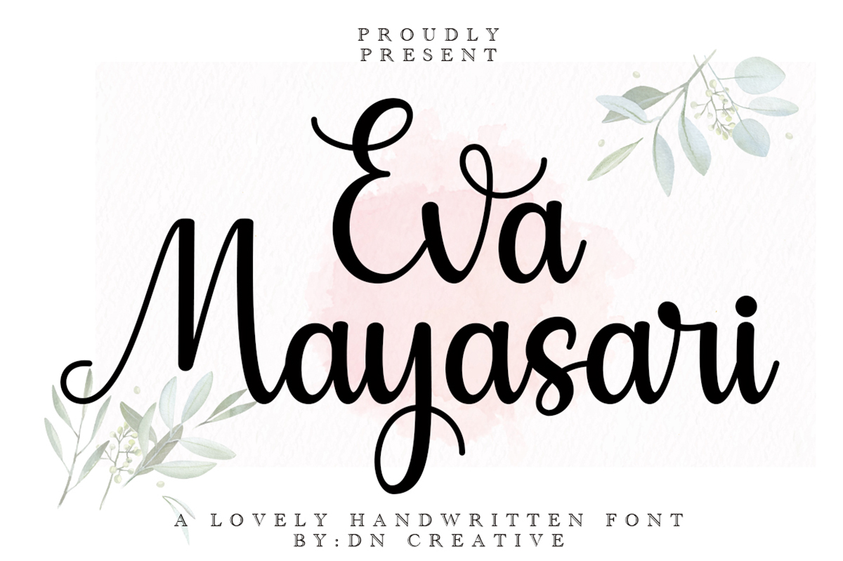 Eva Mayasari Free Font