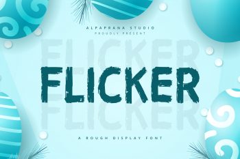 Flicker Free Font