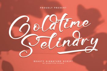 Goldtime Selindry Free Font