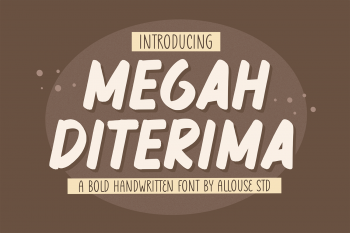 Megah Diterima Free Font