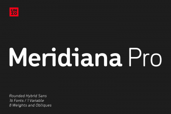 Meridiana Pro Free Font