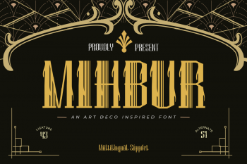 Mihbur Free Font