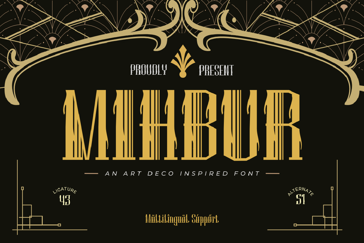 Mihbur Free Font