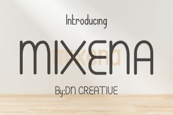 Mixena Free Font