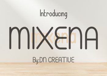 Mixena Free Font