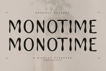 Monotime Free Font