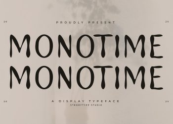 Monotime Free Font