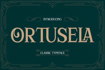 Ortusela Free Font