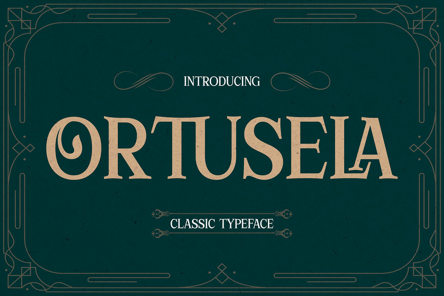 Ortusela Free Font