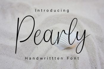 Pearly Free Font